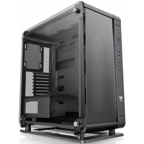 Корпус ATX Thermaltake Core P6 TG Без БП чёрный корпус atx thermaltake versa h22 без бп чёрный ca 1b3 00m1nn 00