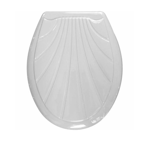 Сиденье для унитаза Океан жесткое Ракушка белое 839₽