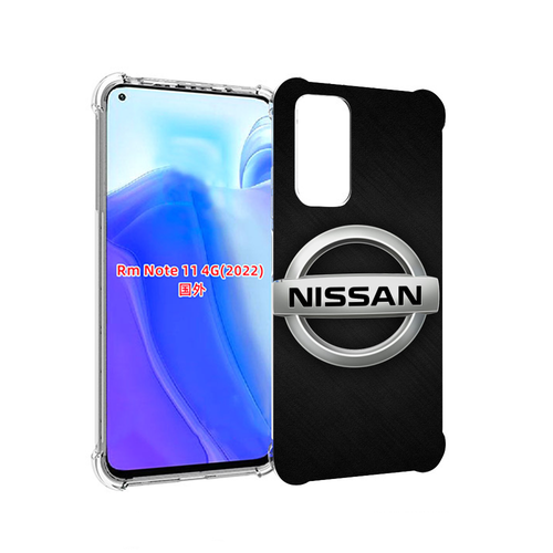 Чехол MyPads nissan ниссан 2 мужской для Xiaomi Redmi Note 11 4G ( Глобальная версия ) задняя-панель-накладка-бампер