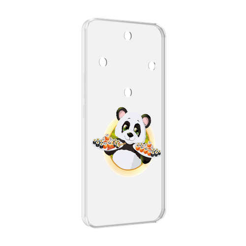 Чехол MyPads панда-с-суши для Honor Magic 5 Lite / Honor X9a задняя-панель-накладка-бампер