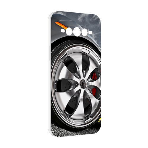 Чехол MyPads Колесо мужской для Doogee V Max задняя панель накладка бампер
