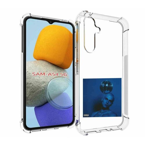 Чехол MyPads Страха нет OFFMi для Samsung Galaxy A54 задняя-панель-накладка-бампер