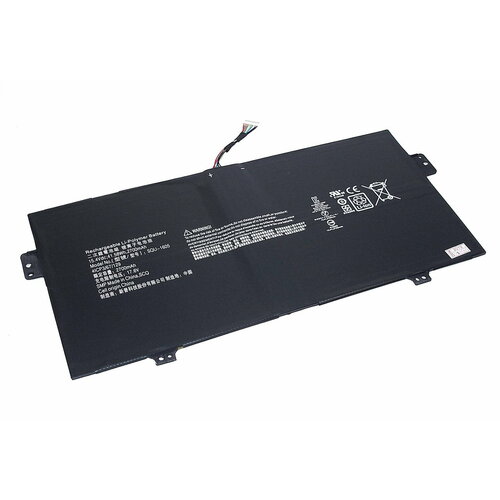 Аккумулятор SQU-1605 для ноутбука Acer Swift 7 SF713-51 15.4V 41.58Wh (2700mAh) черный аккумулятор squ 1605 для acer spin 7 sp714 51 sf713 51 swift 7 s7 371 sf713