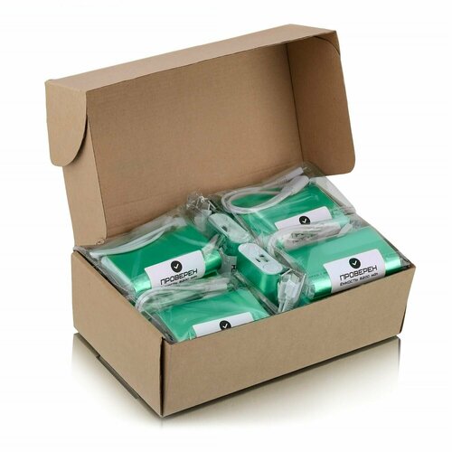 Внешний аккумулятор PB05 4200mAh зеленый 3589400₽