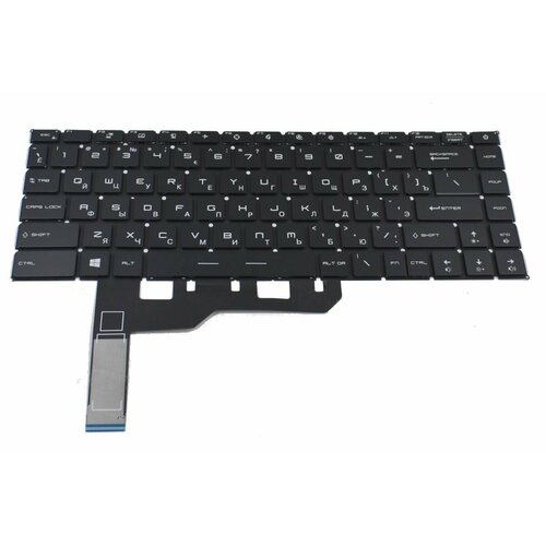 Клавиатура для MSI GS66 Stealth 12UGS-211RU ноутбука с подсветкой клавиатура для msi gs66 10sgs 243ru stealth ноутбука с подсветкой