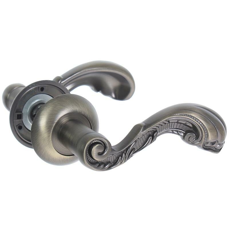 фото Ручка дверная Lorena AL 131 МАВ мат. бронза (WC15MAB_Q15МАВ)