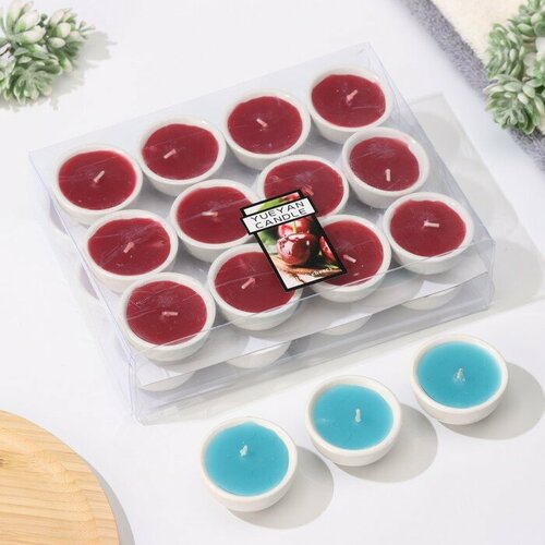 Набор свечей ароматических Вишня 24 шт 5х28 см 1шт 1443₽