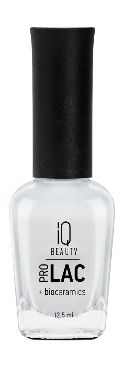 IQ BEAUTY Лак для ногтей с биокерамикой Nail Polish Prolac +Bioceramic укрепляющий, 12,5 мл, 044