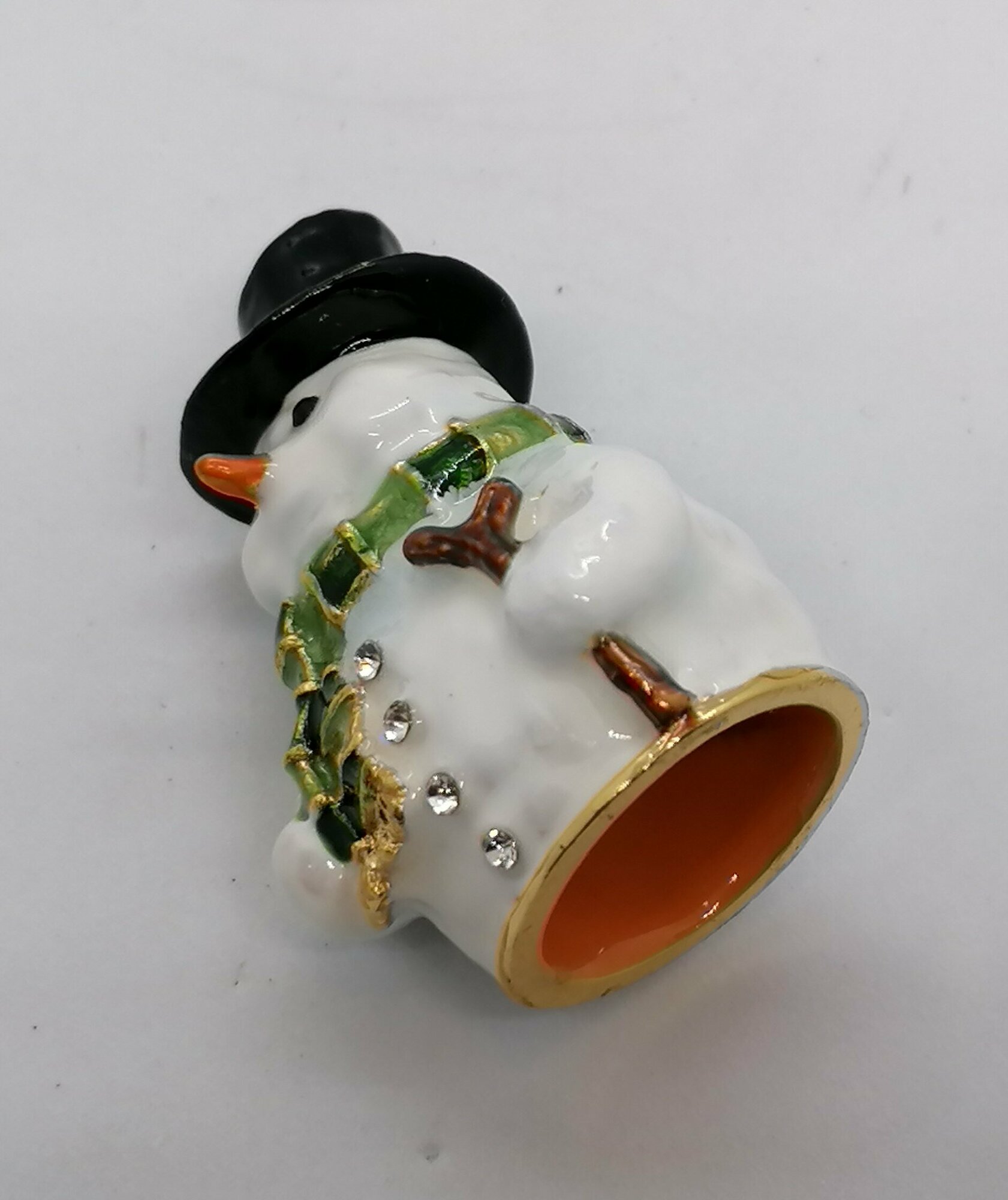 Наперсток Фаберже " Снеговик " — фото 1