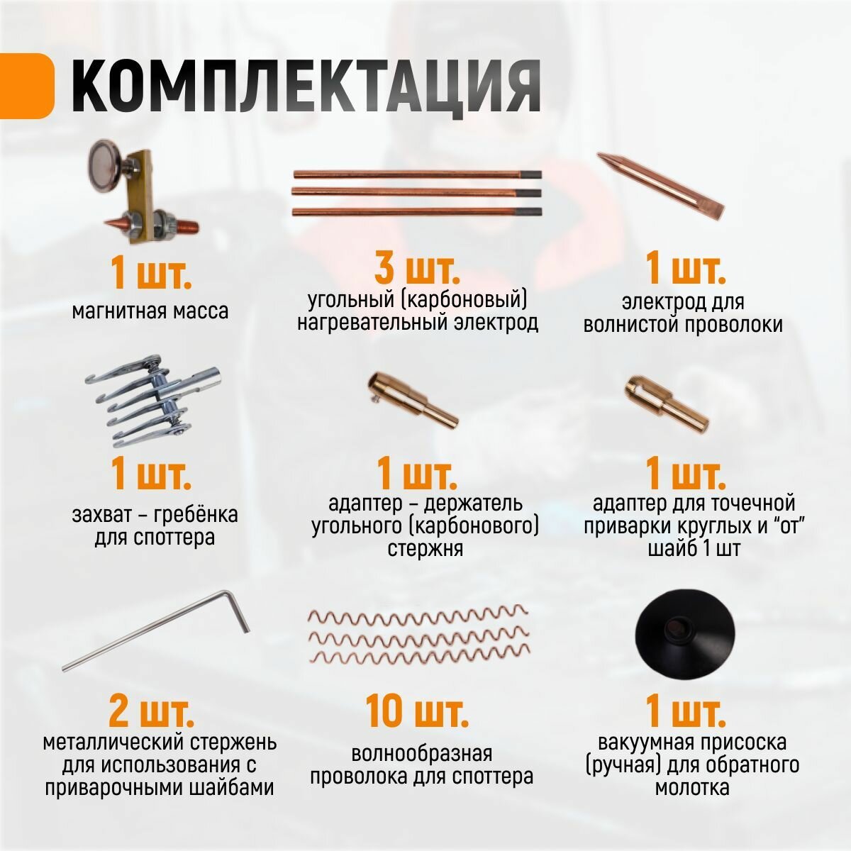 Набор аксессуаров для споттера WIEDERKRAFT - фото №5