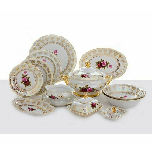 Столовый сервиз Роза Carlsbad на 6 персон 27 предметов