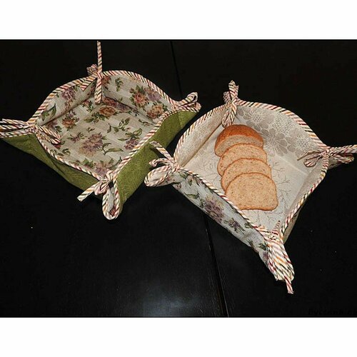 Хлебница Русский лен из хлопка