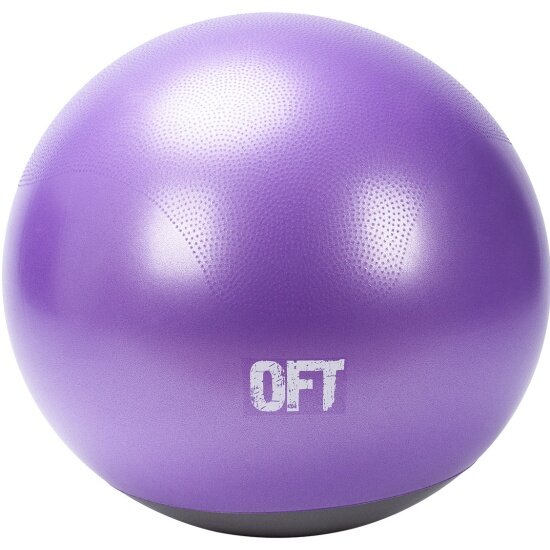Мяч гимнастический Original Fit.tools 65 см профессиональный двухцветный