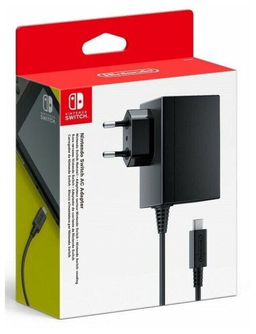 Блок питания Nintendo AC Adapter 220v (Зарядное устройство / Адаптер сетевой) (Nintendo Switch)