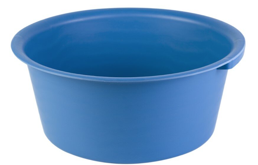 2 x Таз 12л пластмассовый мягкий ханпласт  Комплект из 2 штук 