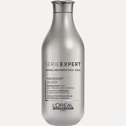 Изображение товара Шампунь L'oreal Professionnel Silver, для осветленных и седых волос, 300мл