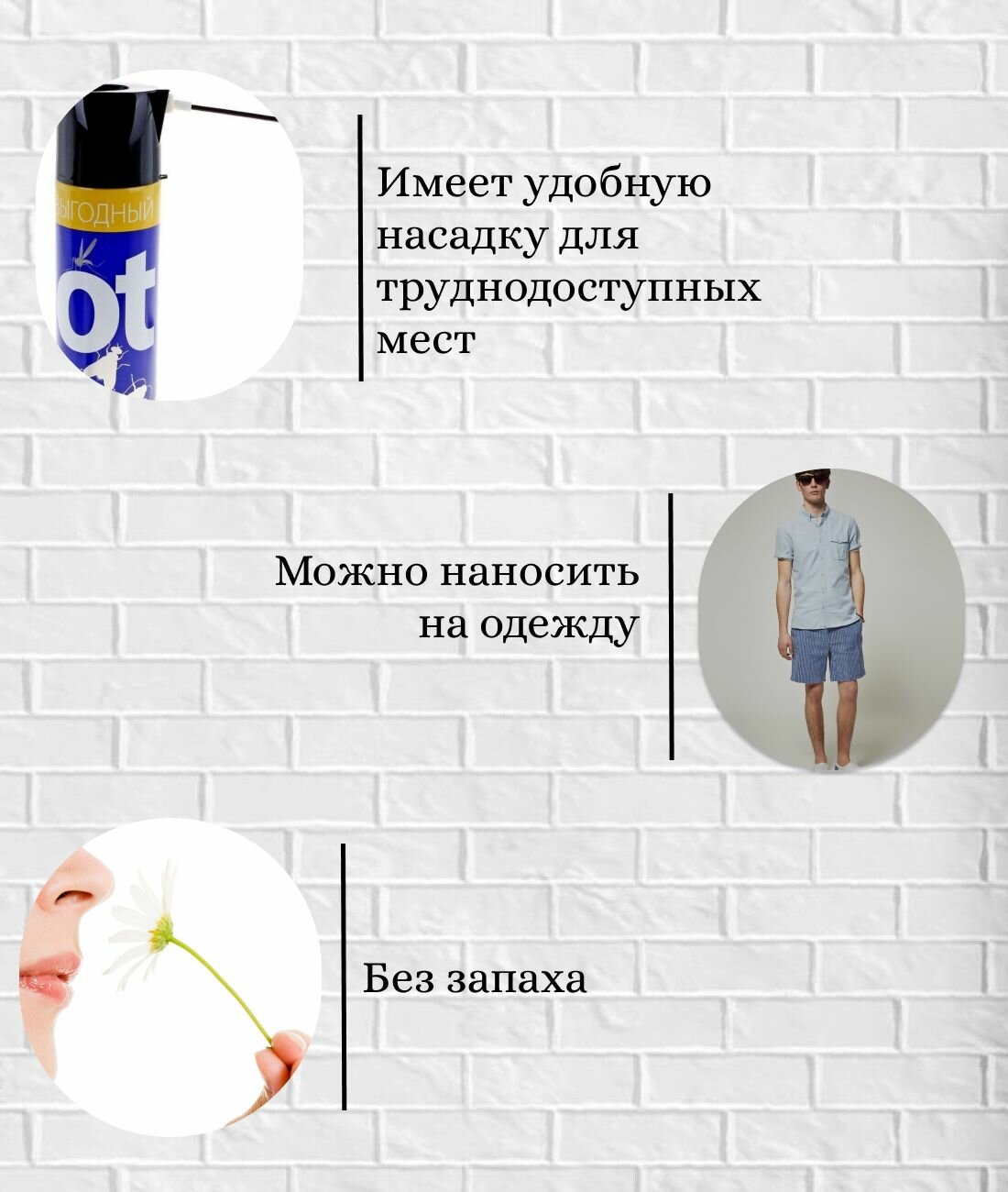 Аэрозоль от насекомых Rubit Дихлофос без запаха 600 мл — фото 7