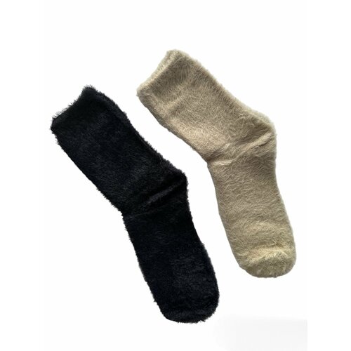 фото Женские носки , на новый год, утепленные, размер 36-41, мультиколор нет бренда