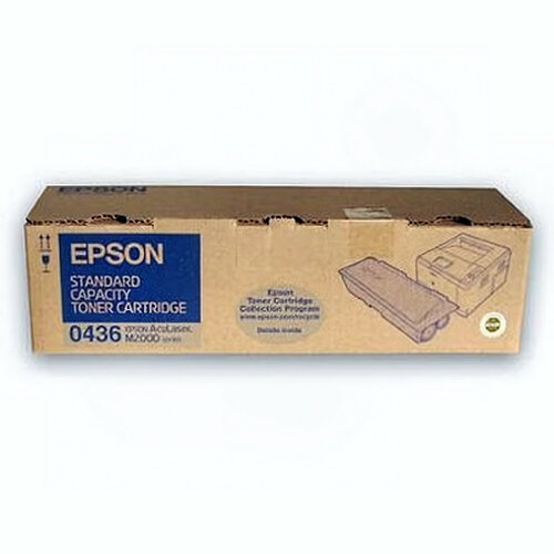 C13S050436 Тонер-картридж Epson № 0436 для AcuLaser M2000/M2000D/M2000DN/M2000DT/M2000DTN, черный, ресурс 3 500 стр.