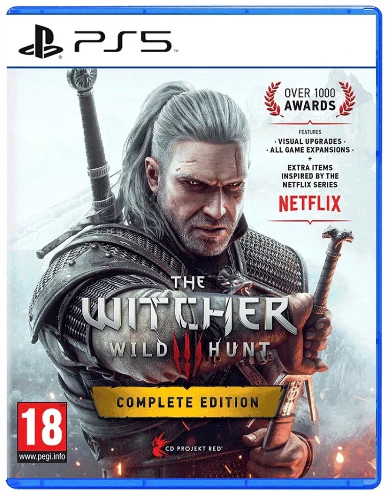 Witcher 3: Wild Hunt Complete Edition (Ведьмак 3: Дикая Охота Полное Издание)PS5, русская версия