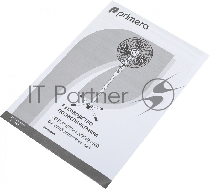 Вентилятор напольный Primera SFP-4003MX серый/белый пластик (плохая упаковка) - фото №15