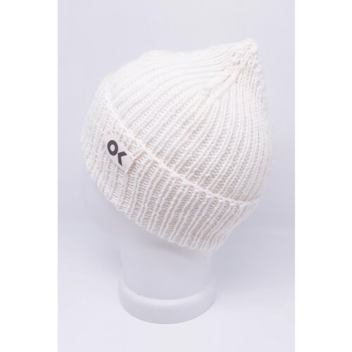 фото Шапка бини , размер uni, белый нет бренда