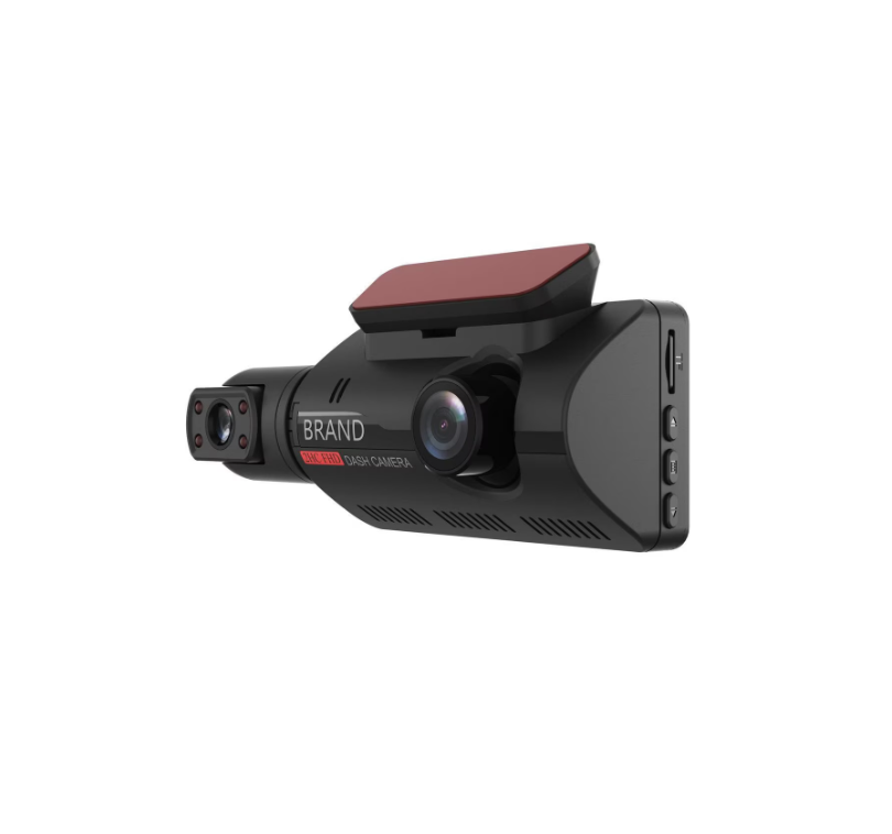 Автомобильный видеорегистратор c двумя объективами и углом обзора 360° / Full HD 1080P / G-Sensor / HDR / LCD дисплей