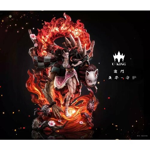 Нэдзуко Камадо Клинок рассекающий демонов Demon Slayer коллекционная аниме фигурка 36 см