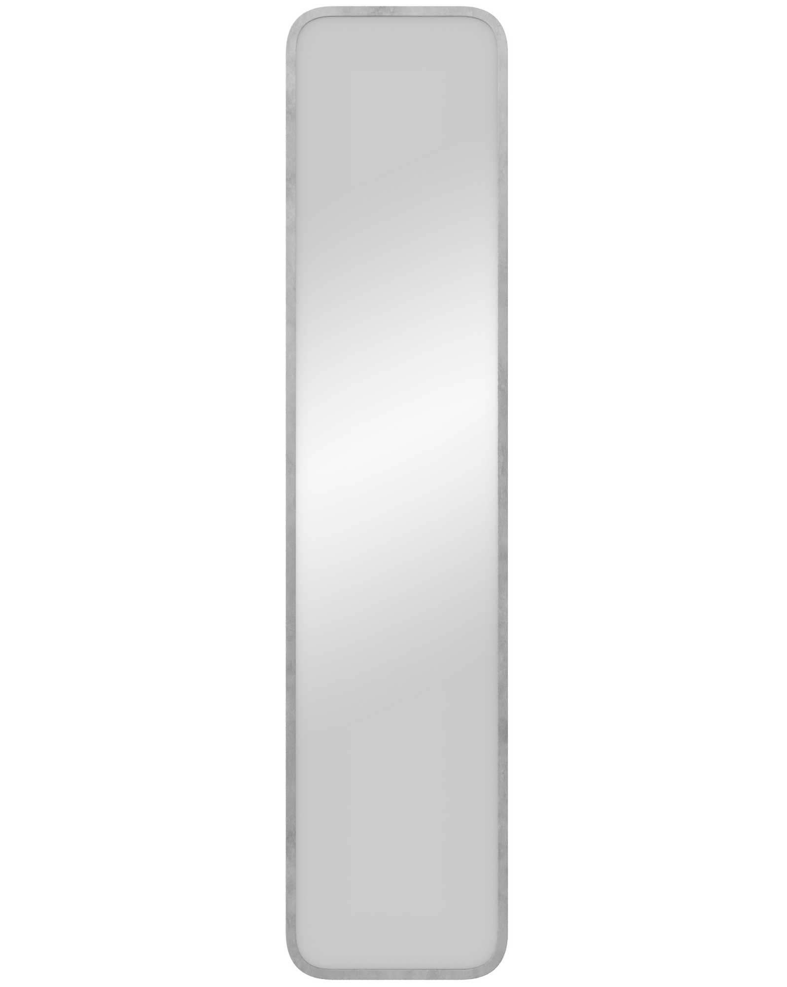 Зеркало декоративное напольное Inspire Монблан овал 40x175 см цвет бетон - фотография № 7