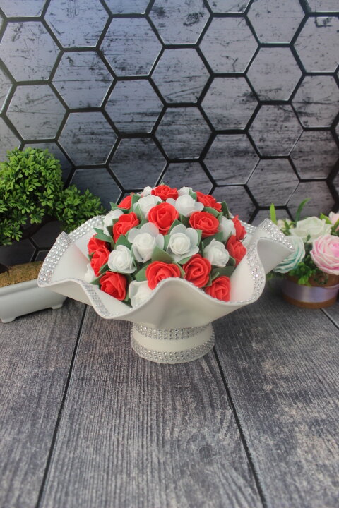 фото Букет светильник подарок на день рождения/ новый год