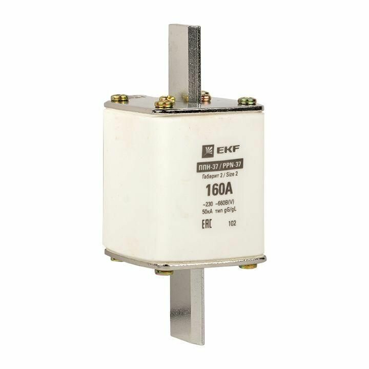 фото Вставка плавкая ППН-37 400/160А габарит 2 PROxima EKF fus-37/400/160