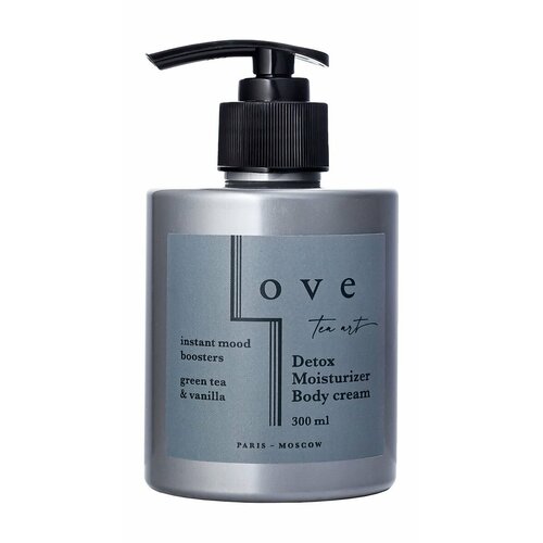 LOVE TEA ART Крем детокс для тела Зеленый чай и ваниль 300 мл 2970₽