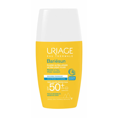 URIAGE Эмульсия для лица ультралегкая SPF 50+ Барьесан, 30 мл