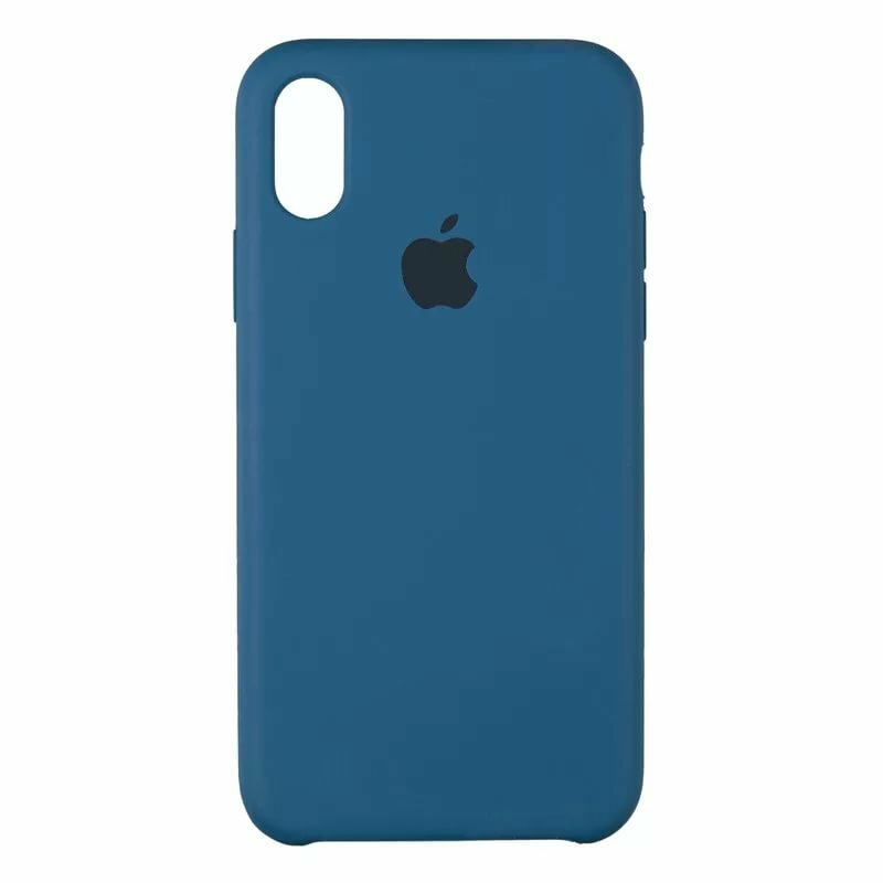 ClipCase Aksberry Leather для Apple iPhone XS Max синий