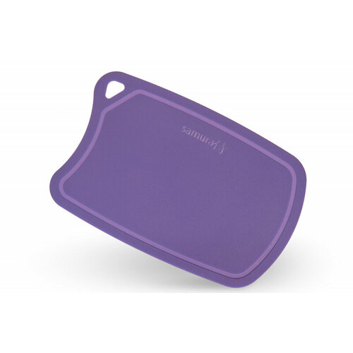 Доска разделочная Samura термопластик, фиолетовая, 380х250х2мм