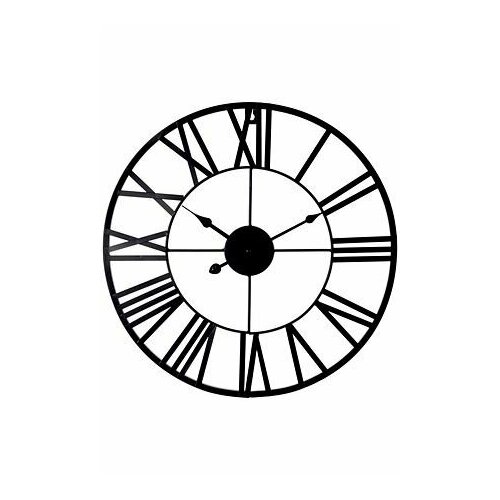 Настенные часы романо неро, металл, 47 см, Koopman International HZ1003610
