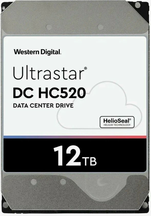 12Tb Жесткий диск WD Ultrastar DC HC520