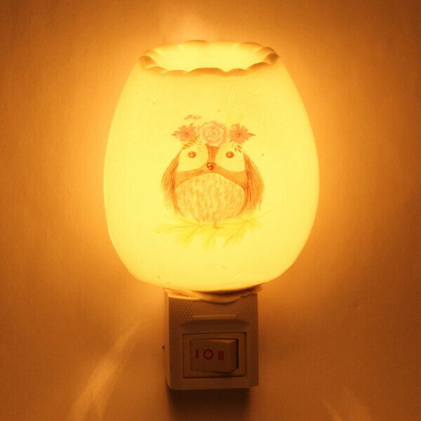 Ночник-светильник «Сова» 11*6,5см керамический 5W 220V - фотография № 4