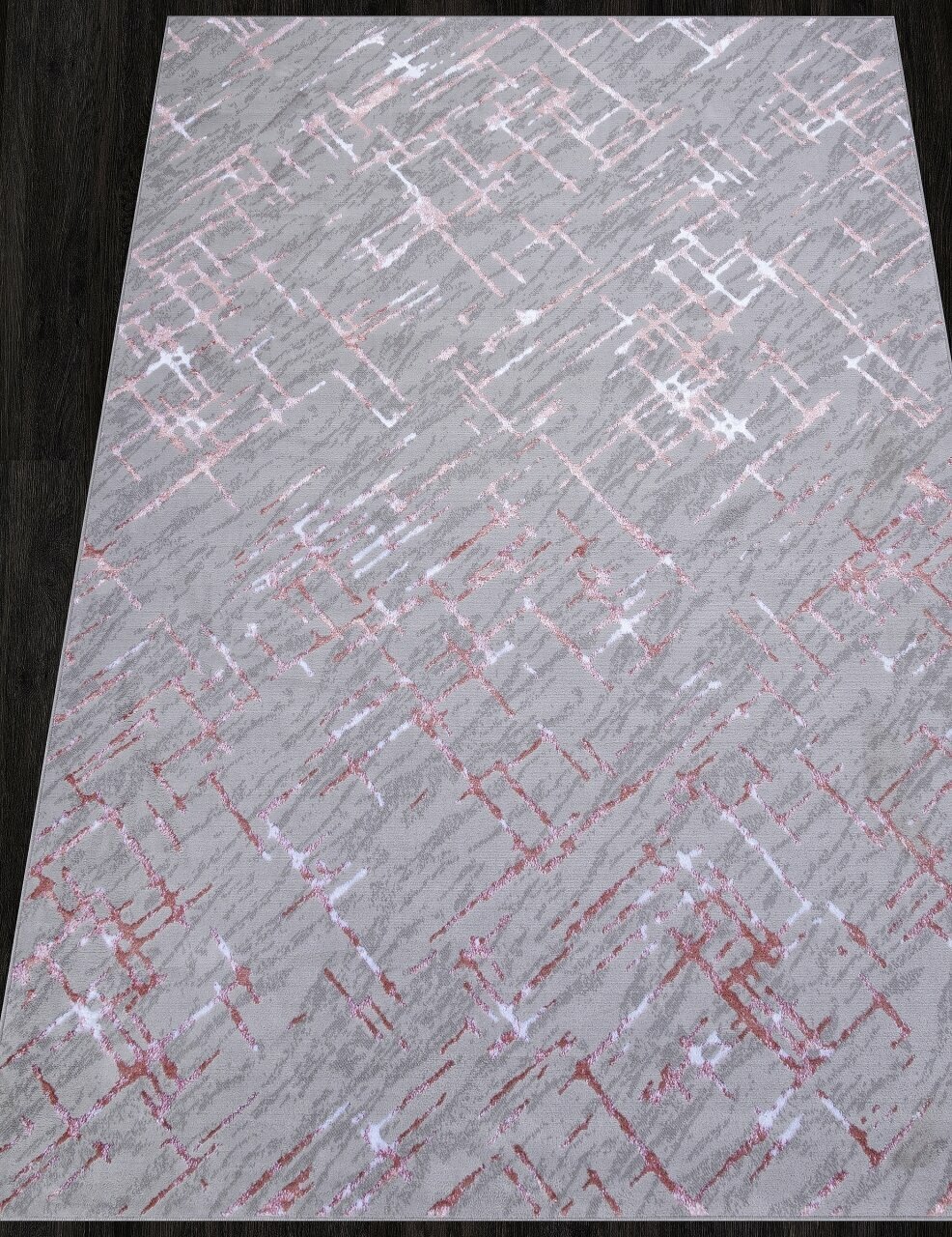 фото Ковер LIMAN - Прямоугольник Розовый, Современный, Ковер на пол, в гостиную, спальню, в ассортименте, Турция, Бельгия, Россия (200 см. на 290 см.)