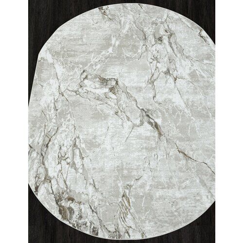 Ковер NENSI - Овал Бежевый, Современный, Ковер на пол, в гостиную, спальню, в ассортименте, Турция, Бельгия, Турция (156 см. на 229 см.)