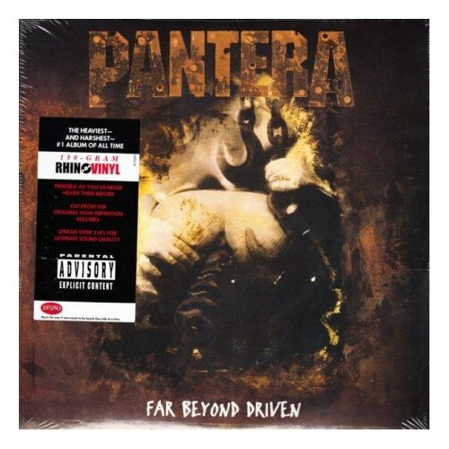 Pantera Виниловая пластинка Pantera Far Beyond Driven pantera виниловая пластинка pantera 1990 2000 a decade of domination