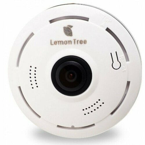 Панорамная IP Wi-Fi камера panoramic camera V380S 2 mp Белый 2069₽
