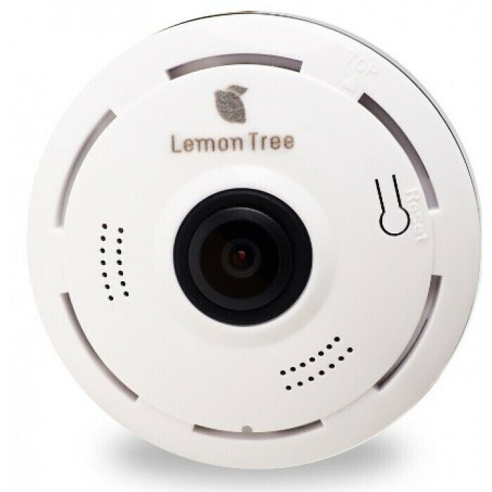 Панорамная IP Wi-Fi камера panoramic camera V380S , 2 mp , Белый