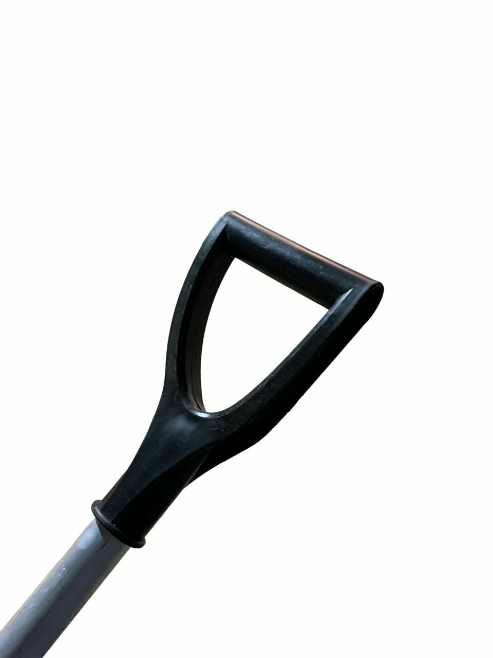 Снеговая лопата (380*380) с алюминиевым черенком, V-образная ручка - фотография № 5