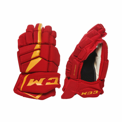 перчатки ccm jetspeed ft475 sr nav wht 15 Перчатки игрока муж. HG JETSPEED FT485 GLOVES SR RD/YL (13)