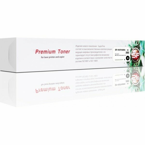 фото KX-FAT88A/90E SuperFine совместимая черная тонер-туба для Panasonic KX FL313/ FL401/ FL422/ FLC411/