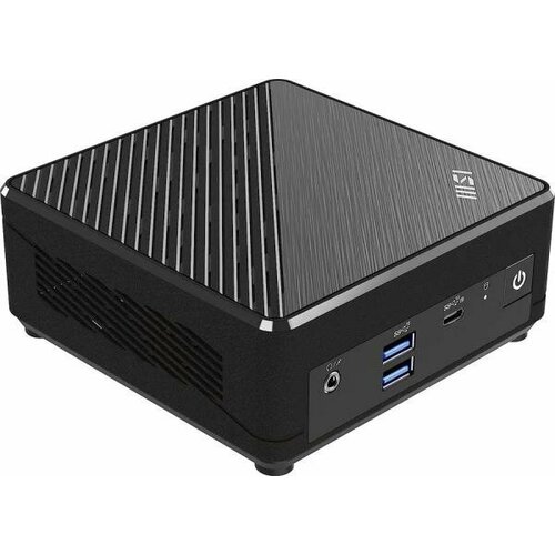 Неттоп MSI Cubi N ADL-017BRU slim N100 (0.8) UHDG noOS GbitEth WiFi BT 65W черный (936-B0A911-017)