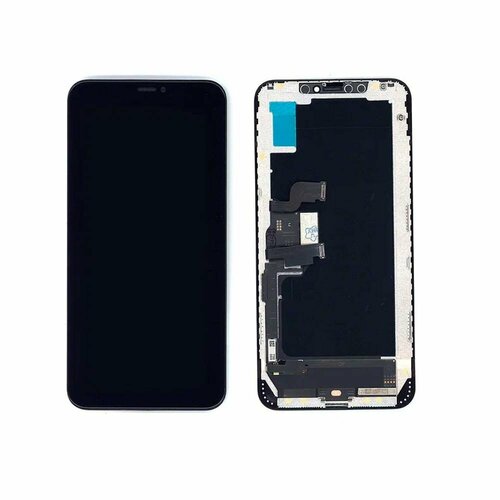 Дисплейный модуль с тачскрином для Apple iPhone XS Max (черный) (AAA) TFT дисплейный модуль для iphone 6 plus черный premium