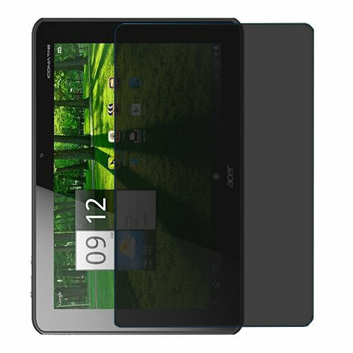 Acer Iconia Tab A701 защитный экран пленка гидрогель конфиденциальность (силикон) Одна штука