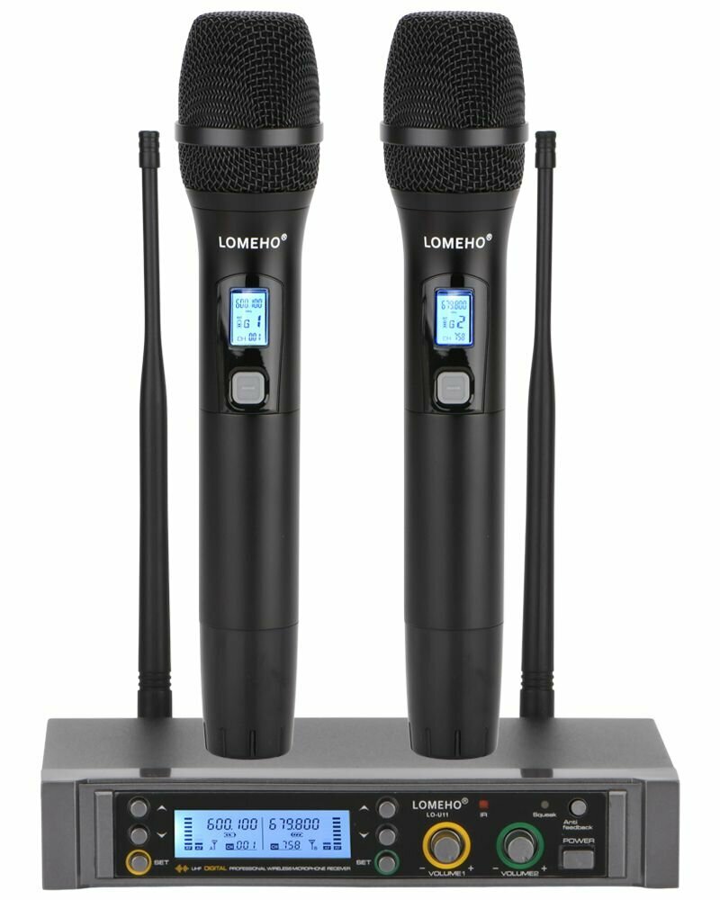 Радиосистема Lomeho LO-U11 Два радиомикрофона